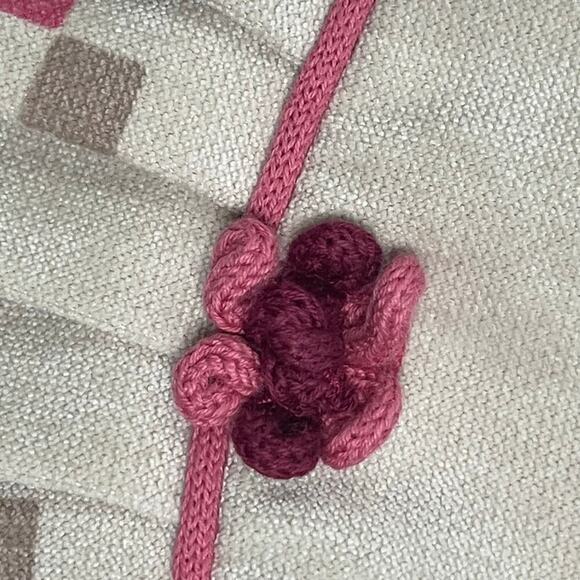 Mayoral Girls 6-9 Mo Dress Pink Rose Squares Short Sleeve Spain - Picture 3 of 4